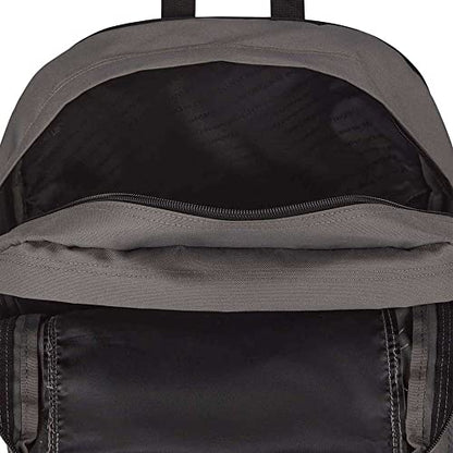JanSport Main Campus Backpack - Travel or Work backpack w 15-Inch Laptop Sleeve and Dual Water Bottle Pockets, Graphite Grey - color: Graphite Grey