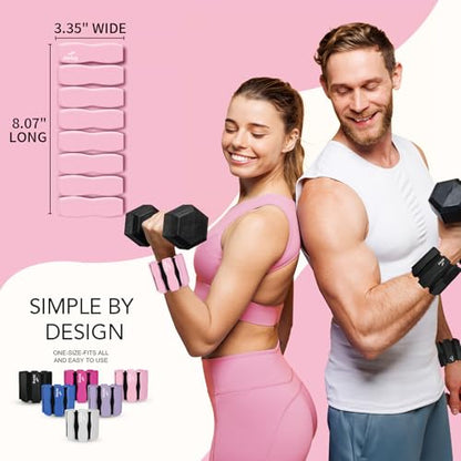 Ankle Wrist Weights for Women Men, One Pair of 2lbs/3lbs/4lbs Adjustable Arm & Leg Weights Silicone Wearable Weighted Bracelet for Pilates Yoga Walking Running Home Gym Fitness Strength Training Weight Loss Exercises Physical Therapy Dance Swimming Water