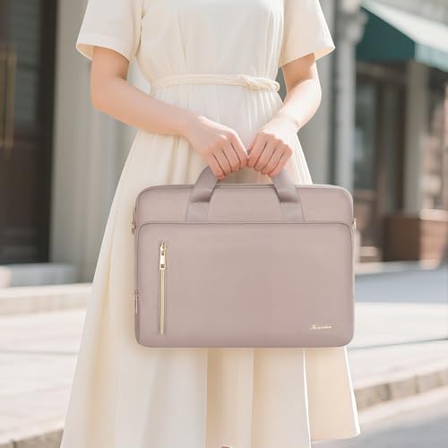 KIZUNA Laptop Bag 15.6 Inch Computer Shoulder Case Sleeve Briefcase For MacBook Air 15 M2/MacBook Pro 16 M3-M1/16 Lenovo Legion Slim 5i Gen 8/Legion Pro 5/Gaming 3i/Slim 3i/IdeaPad 3i/HP,Khaki - color: Khaki, size: 15-15.6 Inch