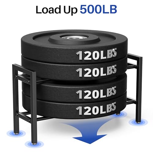 Dumbbell Rack 2-Tier Adjustable Weight Rack For Home Gym Dumbbells Kettlebell (Rack Only) - size: 31IN（L）