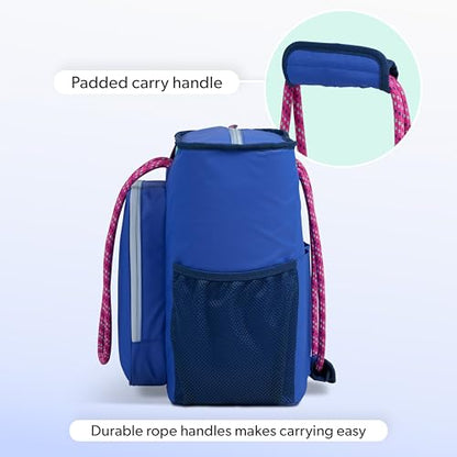 Igloo Soft Cooler Bag | Summit Series | Insulated Cooler Tote | Backpack Cooler - color: Electric Indigo 30 Can