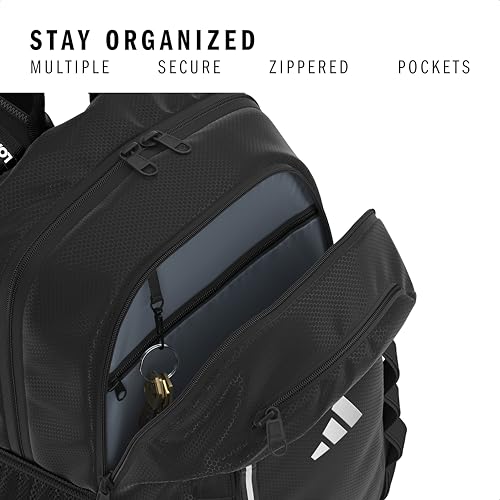 adidas Excelerator School Backpack, 33L - color: Black/White, size: One Size