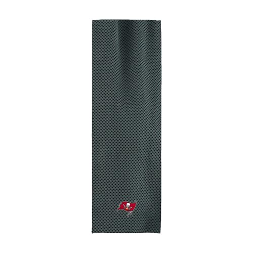 Northwest NFL Tampa Bay Buccaneers Cooling Towel, 12" x 40", Charcoal - color: Tampa Bay Buccaneers