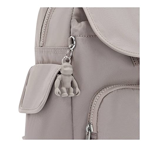 Kipling Women's City Pack Mini Backpack, Lightweight Versatile Daypack, Bag - color: Grey Gris, size: Mini