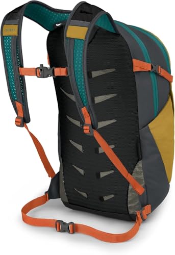 Osprey Daylite Plus Commuter Backpack - Lightweight, Everyday Pack with Laptop Sleeve and Water Bottle Pockets - Ideal for Work, School, and Travel with Storage, Tumbleweed Yellow/Tunnel Vision - color: Tumbleweed Yellow/Tunnel Vision