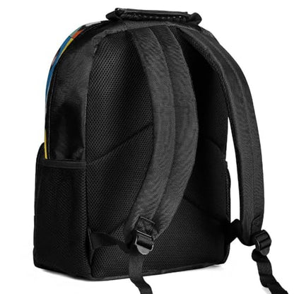 Supdreamc Lightweight Backpack for Gym Travel Bicycle, Big Capacity Multipurpose Anti-Theft Carry On Bag, French Bulldog Pet Travel Hiking Bag Day Pack - color: Pattern 439