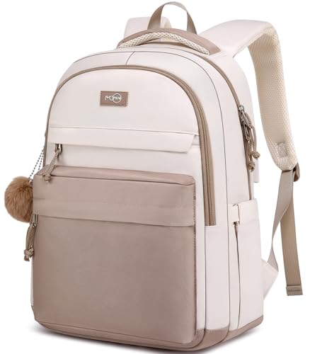 MOMUVO School Backpack Women and Teen Girls,Cute Bookbag Lightweight Laptop Backpack College SchoolBag Students