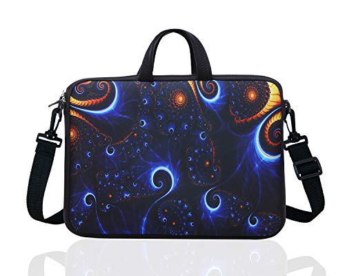 15.6-Inch Laptop Shoulder Sleeve Bag Case With Handle For 15 15.6" Acer Dell Hp (classic blue) - color: Classic Blue
