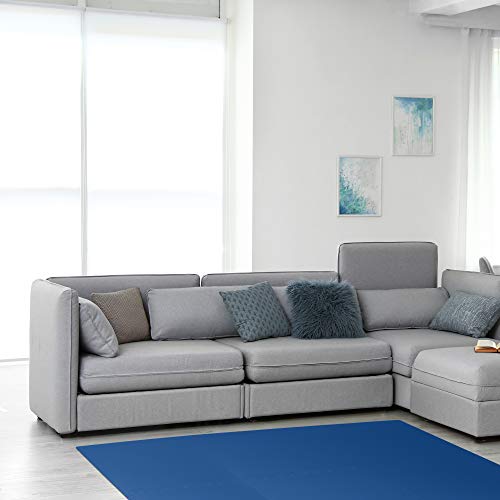 We Sell Mats 1/2 Inch Thickness Multipurpose EVA Foam Floor Tiles, Interlocking Floor Mat for Indoor Gym and Home Use, 24 in x 24 in, Blue, 16 Square Feet (4 Tiles)