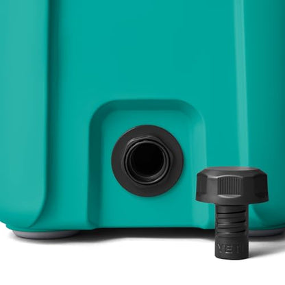YETI Roadie 15 Hard Cooler with DoubleDuty Shoulder Strap - color: Aquifer Blue