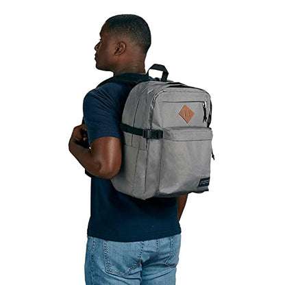 JanSport Main Campus Backpack - Travel or Work backpack w 15-Inch Laptop Sleeve and Dual Water Bottle Pockets, Graphite Grey - color: Graphite Grey