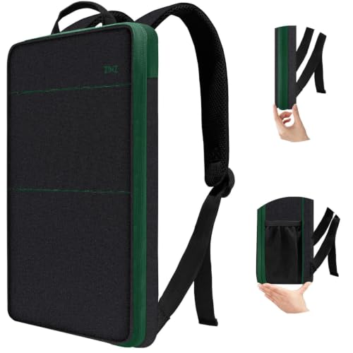ZINZ Slim & Expandable Laptop Backpack Water Resistant Backpack Travel Backpack Compatible with MacBook Air/Pro/Neo 13-14 inch, XPS 13/14, Surface 13.5" and Most 13-14 Notebooks，BK01GR01 - color: Bk01gr01, size: 13"-14"