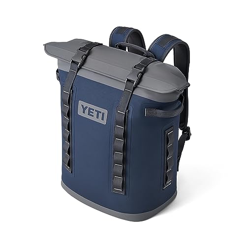 YETI Hopper M Series Backpack Soft Sided Coolers with MagShield Access - color: Navy, size: M20