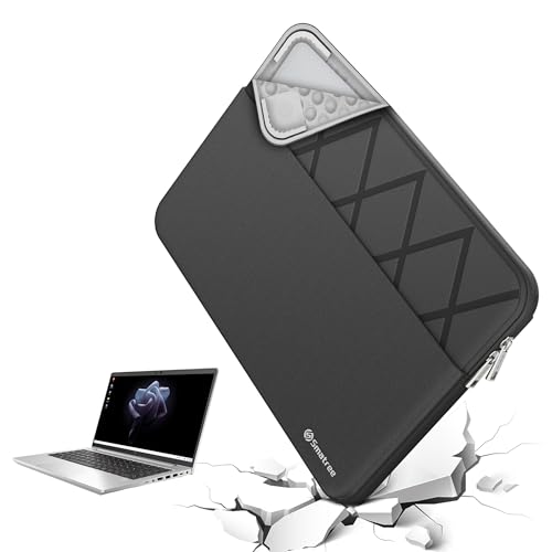 Smatree 13.3-14inch Laptop Sleeve for HP EliteBook X G1a Notebook Next Gen AI PC, for HP Chromebook x360 13b-ca000/ca0047nr, Laptop Case with Pocket, YKK Zipper, Patented Super Corner Design (E426) - color: Elite-Black, size: for 13 inch HP Chromebook x36