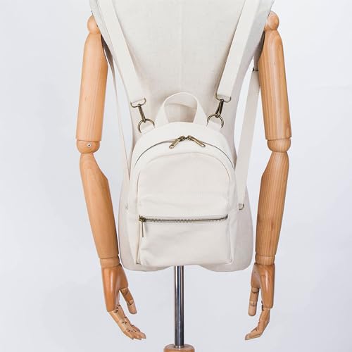 Women's Backpacks Comfortable Handles Compact and Lightweight Comfortable and Stylish (Beige) - color: Beige