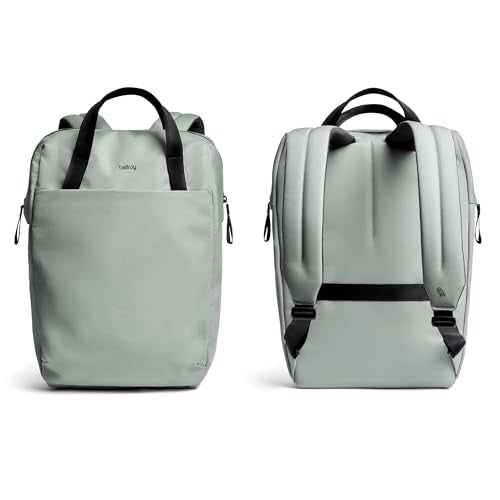 Bellroy Via Workpack (16” laptop bag, commuter backpack, work bag) - Eucalyptus - color: Eucalyptus
