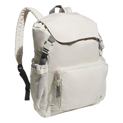 Saturday Sport Fashion Compact Small Size Backpack - color: Alumina Beige/Grey Four