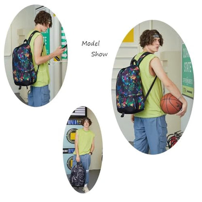 Soccer Player 10 Luminous Ball Storage Backpack Sports Equipment Depositary Multifunctional Bag For Men Women - color: Red - 3