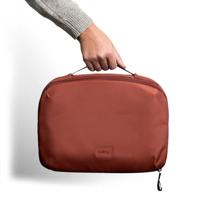 Bellroy Hanging Toiletry Kit Plus (8 Liter Travel Hanging Toiletry Bag) - Clay - color: Clay