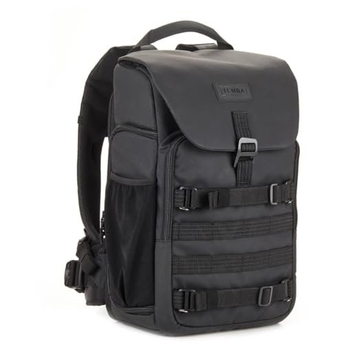Tenba Axis v2 18L LT Camera Backpack for DSLR and Mirrorless Cameras and Lenses Plus a 14-inch Laptop – Black (637-766) - color: Black, size: 18L LT Backpack v2