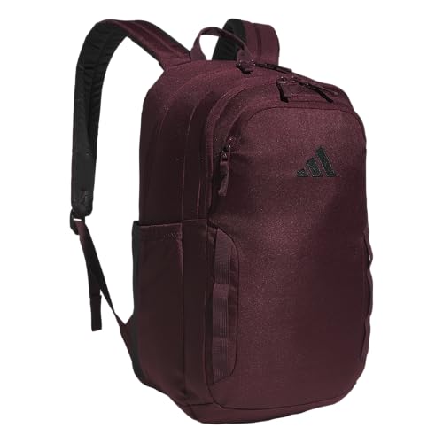 adidas Amplifier Backpack for Laptop, School and Gym, 28L, Maroon/Regular, OSFA - color: Maroon/Regular