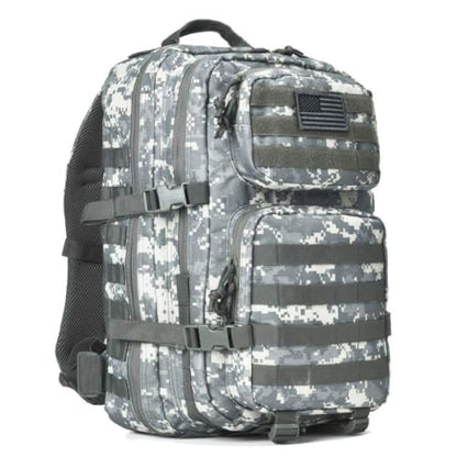 REEBOW GEAR Military Tactical Backpack Large Army 3 Day Assault Pack Molle Bag Backpacks (ACU Camo) - color: Camo Acu