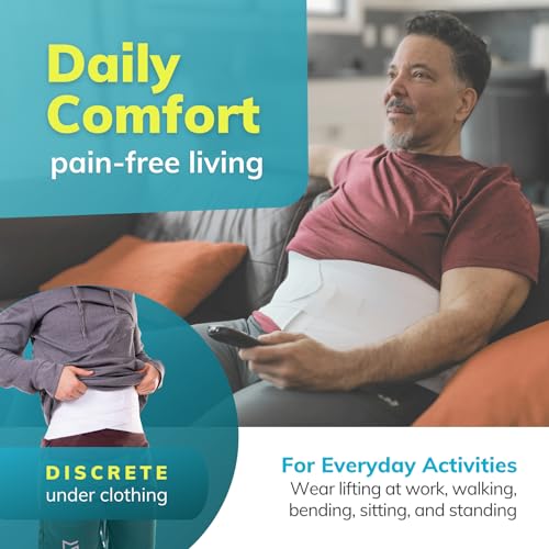 BraceAbility Plus Size XL Bariatric Back Brace - Extra Large Big and Tall Lumbar Support Girdle for Obesity Lower Back Pain in Extra Large, Heavy or Overweight Men and Women (Fits 45"-50") - size: XL