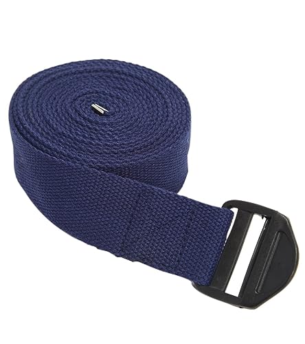 Everyday Yoga Super Strong Strap, Quiet Cinch Buckle, Stretching & Physical Therapy Fitness, Improve Flexibility - size: 10 Foot