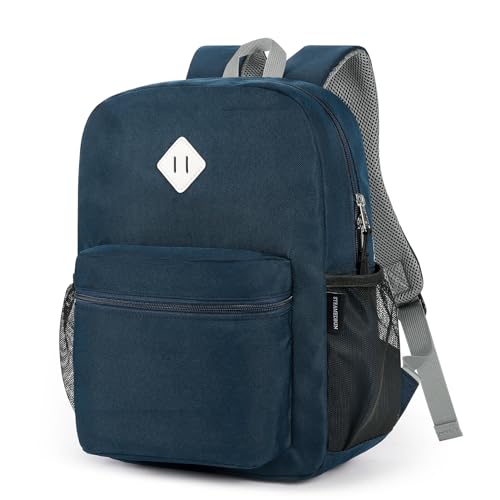 STEAMEDBUN Kids Backpack for Boys,Kindergarten Backpack for Toddler Boys Age 3-6 - color: Dark-blue, size: Small - 15"H