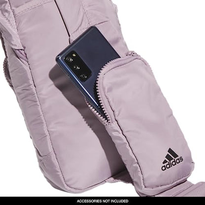 adidas Essentials Sling Small Crossbody Bag for Women and Men (5L), Preloved Fig Purple/Black/2.0, One Size - color: Preloved Fig Purple/Black/2.0