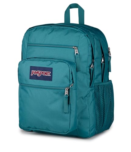 JanSport Laptop Backpack - Computer Bag with 2 Compartments, Ergonomic Shoulder Straps, 15” Laptop Sleeve, Haul Handle - Emerald Pool - color: Emerald Pool