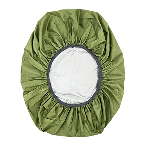 Jaegvida Waterproof Backpack Rain Cover 30L-100L Reflective & Non-Reflective Lightweight Durable Hiking Camping Bike Rain Shield - color: Army Green, size: 30-40L