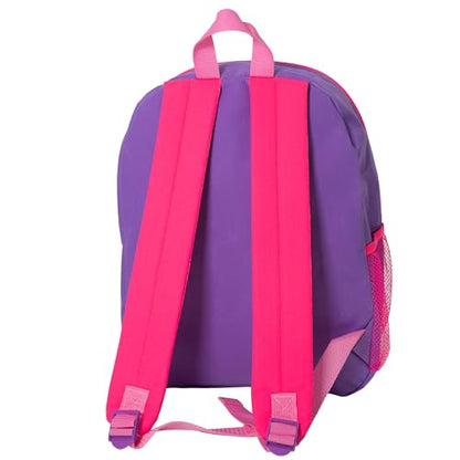 AI ACCESSORY INNOVATIONS Barbie Backpack for Girls, Elementary School Book Bag with Padded Straps, Pink - color: Brabie