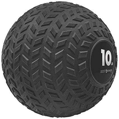 Champion Sports Rhino Fitness Slam Ball – Sand-Filled, Bounce-Resistant Ball for Strength & Conditioning, 6–50 lb - style: 10 Pound