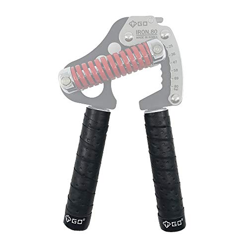 GD Grip Tape (3 Colors), Grip Tape for Hand Grip Strengthener, Non-Slip Tape, GD IRON GRIP, Overgrip, Reduce Pain and Injury Recovery - color: Black