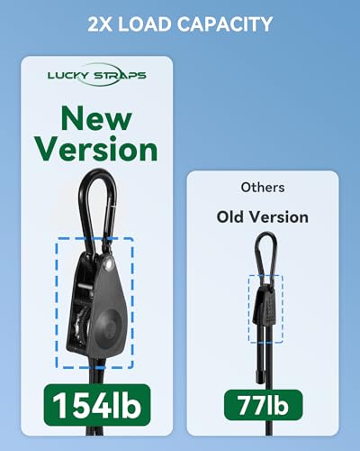 60" Heavy Duty Adjustable Carabiner Bungee Cord with Hooks, Easy to Adjust from 7" to 60", Black Ratchet Bungee Straps with Iron Carabiners & Superior Elasticity for Cargo, Luggage, Carts, etc (4 Pcs) - size: 60 Inch, style: Heavy Duty