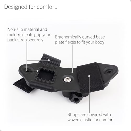 STUNTMAN High-Stability Backpack Shoulder Strap Mount for Action Cameras