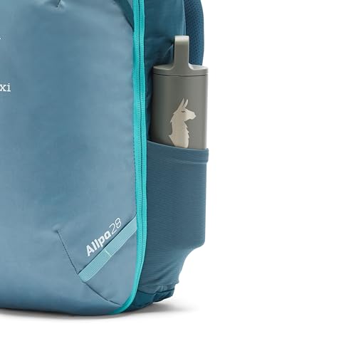 Cotopaxi Allpa 28L Travel Pack, Blue Spruce and Abyss - color: Blue Spruce/Abyss