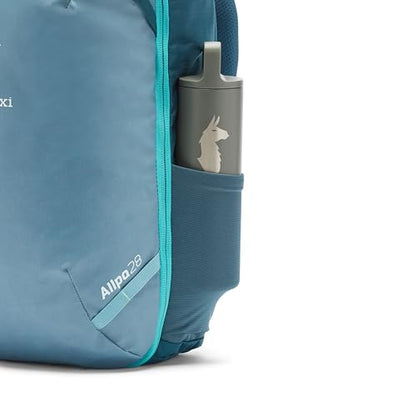 Cotopaxi Allpa 28L Travel Pack, Blue Spruce and Abyss - color: Blue Spruce/Abyss