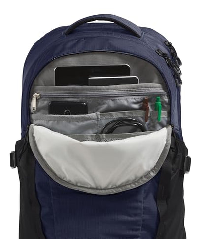 The North Face Recon Everyday Laptop Backpack - Daypack, Water Repellent, Laptop Sleeve, 2 Water Bottle Pockets, TNF Navy/TNF Black-NPF, One Size - color: Tnf Navy/Tnf Black-npf, size: 30L
