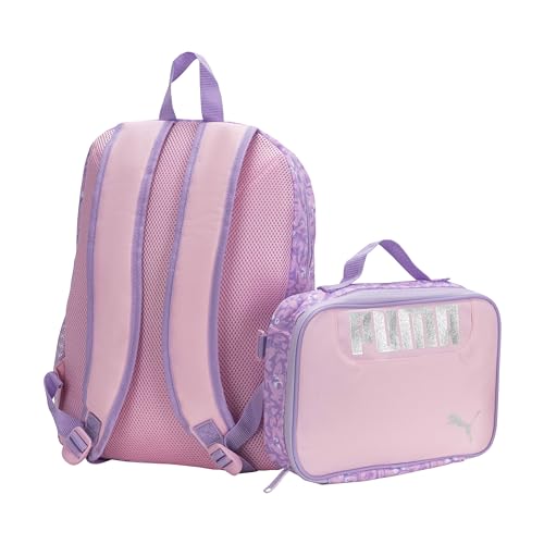 PUMA KIDS' EVERCAT BACKPACK & LUNCH KIT COMBO - color: Purple/Pink