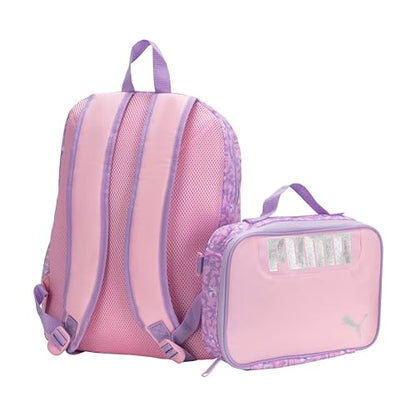 PUMA KIDS' EVERCAT BACKPACK & LUNCH KIT COMBO - color: Purple/Pink