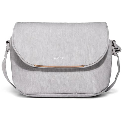 ULANZI 3L Camera Bag, Beige Gray, 9.1x4.3x7.1in, Professional SLR/DSLR Crossbody Shoulder Case for Sony Canon Nikon Mirrorless Cameras, Splash-Proof Polyester Lightweight 235g - size: Grey 3-4 L