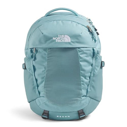 The North Face Women's Recon Everyday Laptop Backpack - Commuter Travel Bag, 18" Laptop Sleeve, Water-Repellent, Blue Eclipse Light Heather/Blue Eclipse, One Size - color: Blue Eclipse Light Heather/Blue Eclipse