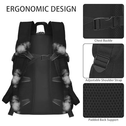 WOLT Basketball Backpack Large Sports Bag with Separate Ball Holder & Shoes Compartment, Best for Basketball, Soccer,Gym - color: Zipper Blue