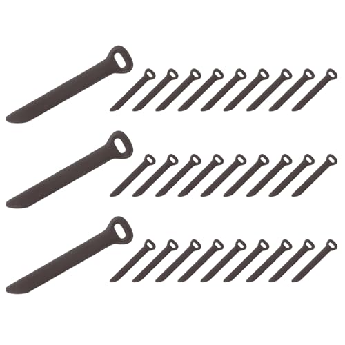 PATIKIL 30Pcs Leather Zipper Pull, 2.6" Replacement Zipper Puller Extender Backpack Luggage Sliders for Handbags Suitcases Bags Wallets Jackets Coats Pull Tabs, Coffee - color: Coffee