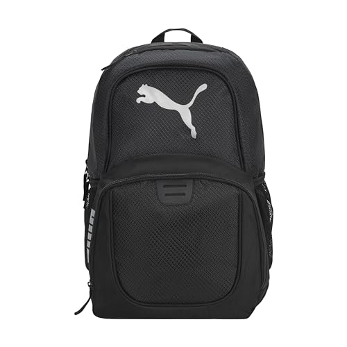PUMA EVERCAT CONTENDER BACKPACK - color: Black/Silver, style: Contender Backpack With Laptop Sleeve, Item Organizer & Media Pocket