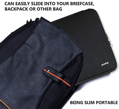 Laptop Case Sleeve 13.3 inch, Protective Computer Cover Sleeve Tablet Briefcase Carrying Bag Compatible with MacBook Air/MacBook Pro, HP, ASUS, Acer, Lenovo, Notebook, Computer, Black - color: Black, size: 13.3 Inch