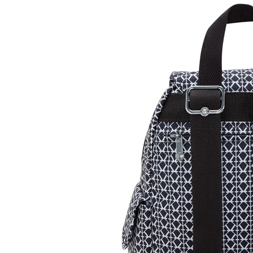 Kipling Women's City Pack Mini Backpack, Lightweight Versatile Daypack, Durable and Water-Resistant - color: Signature Print, size: 10.75''L x 11.5''H x 5.5''D