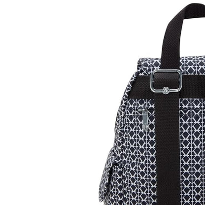 Kipling Women's City Pack Mini Backpack, Lightweight Versatile Daypack, Durable and Water-Resistant - color: Signature Print, size: 10.75''L x 11.5''H x 5.5''D